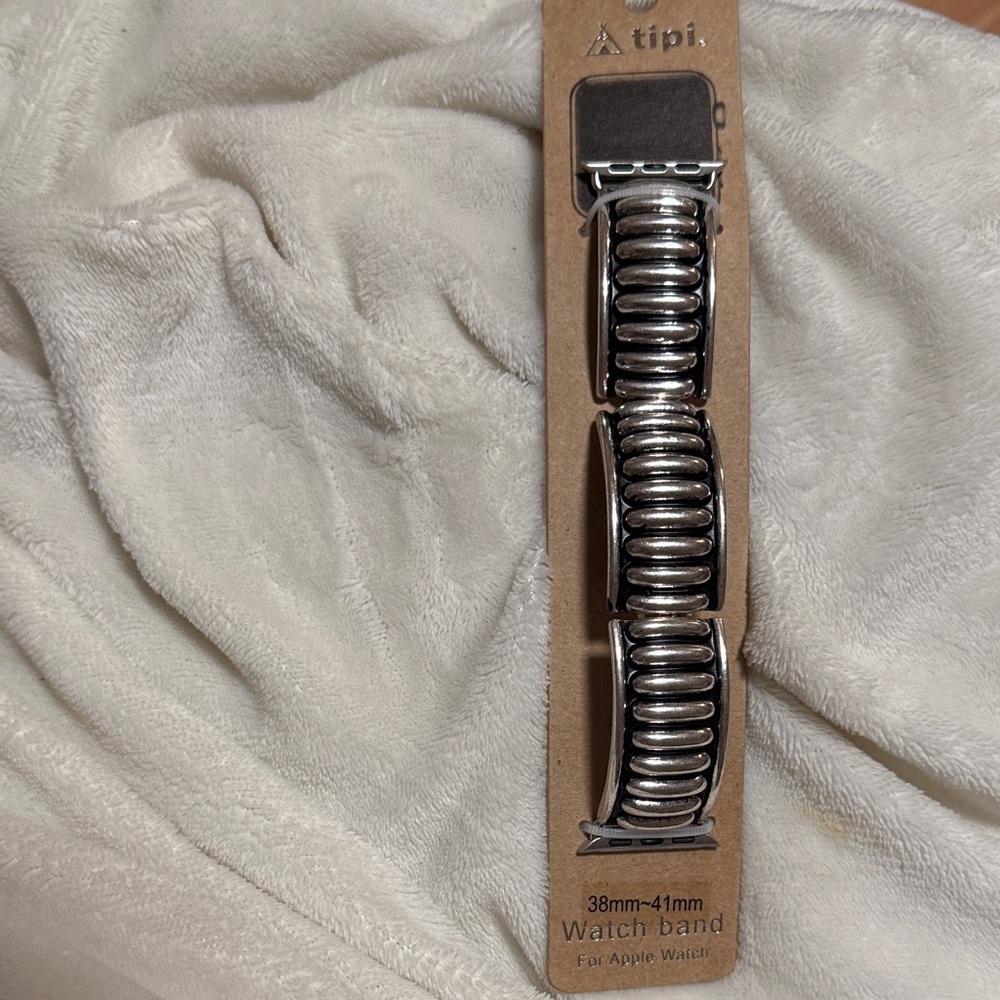 Tipi Silver Watch Band for Apple Watch